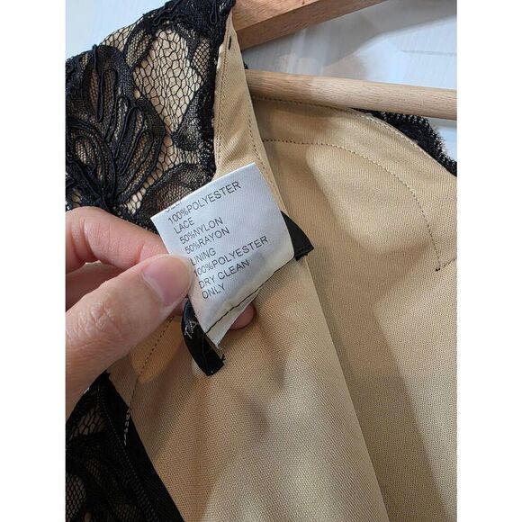 NWOT Tadashi shoji Gown, Black 2 - Picture 12 of 12